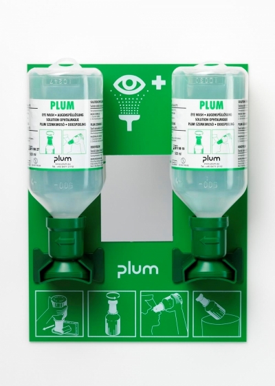 Bộ chai nước rửa mắt khẩn cấp Plum 4694